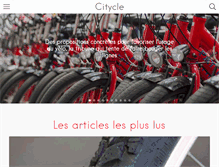 Tablet Screenshot of citycle.com